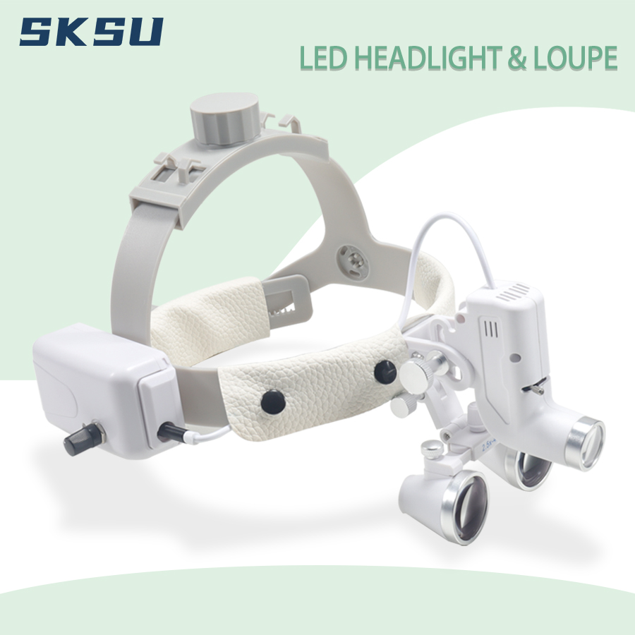 Led Medical Headlight - LED Diş LED Işık Lamba Dürbün