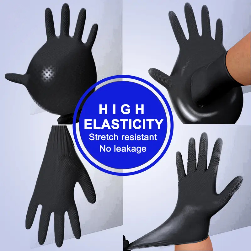 8 Mil Ağır Hizmet Tipi Endüstr - Disposable Gloves Nitrile incelemesi ve fiyatı