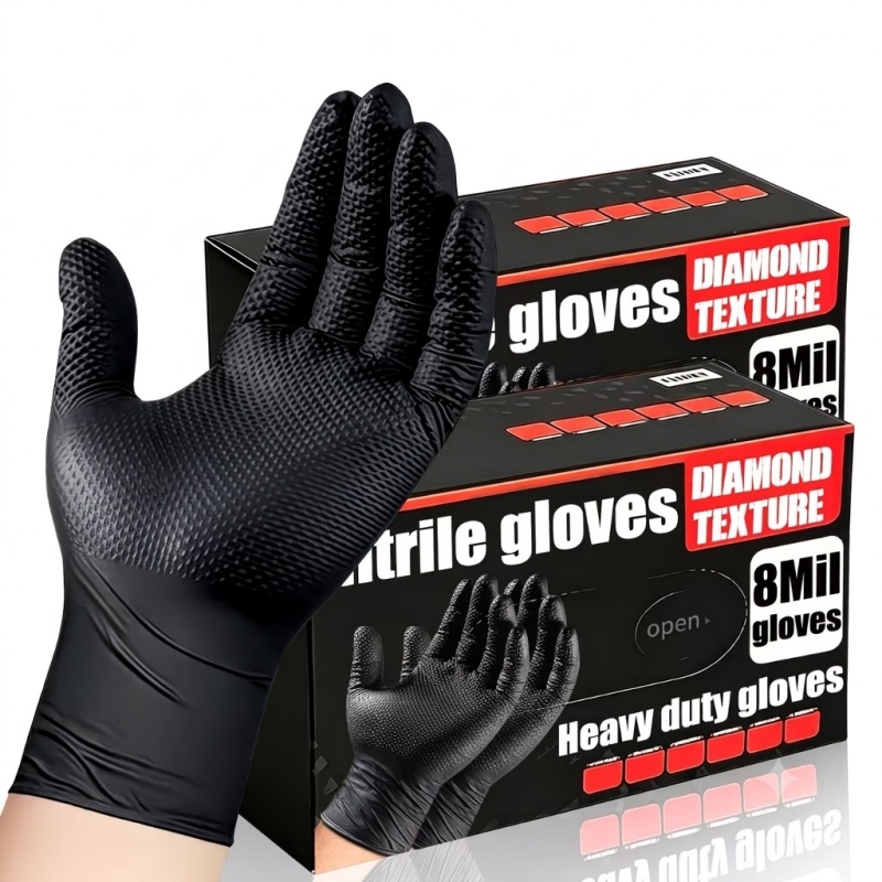 Ağır Hizmet Tipi Siyah Endüstr - Disposable Gloves Nitrile incelemesi ve fiyatı