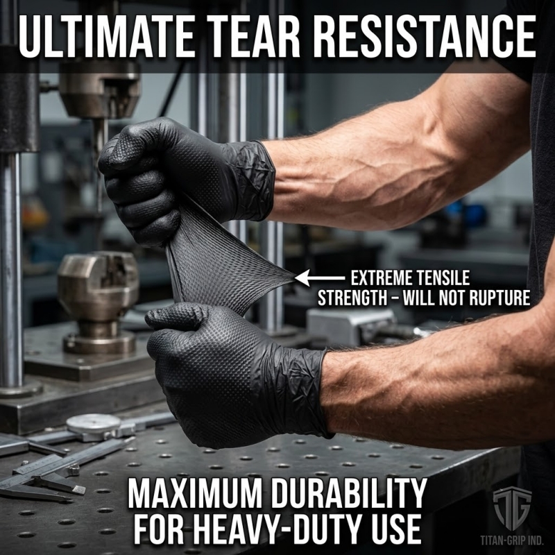 Ağır Hizmet Tipi Siyah Endüstr - Disposable Gloves Nitrile incelemesi ve fiyatı