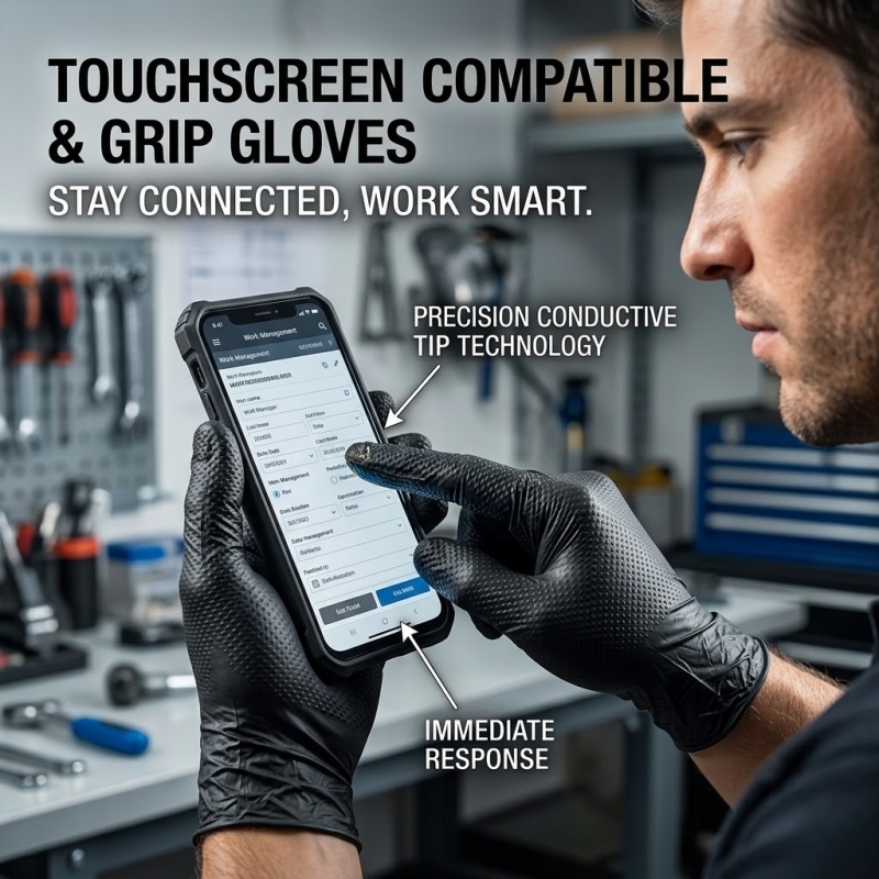 Ağır Hizmet Tipi Siyah Endüstr - Disposable Gloves Nitrile incelemesi ve fiyatı