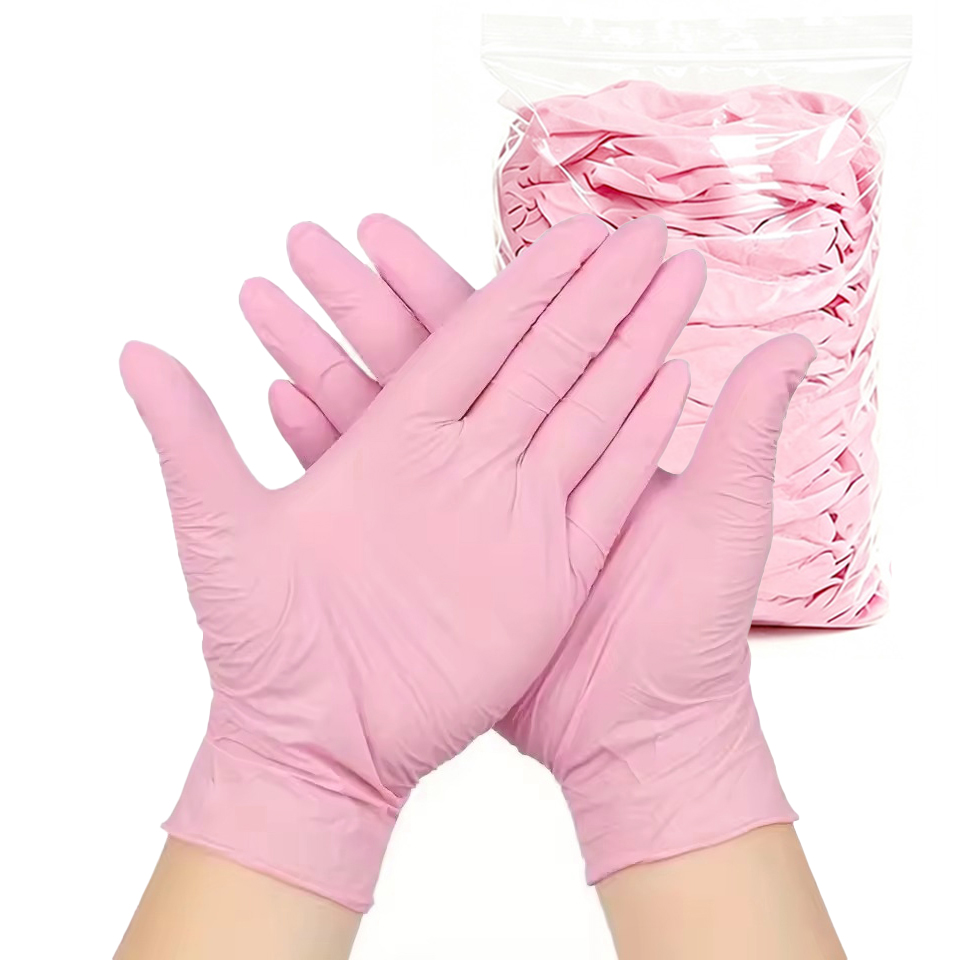 50/100 ADET Açık Pembe Nitril  - Disposable Gloves Nitrile incelemesi ve fiyatı