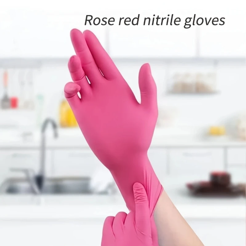 Fuşya Nitril Tek Kullanımlık E - Disposable Gloves Nitrile incelemesi ve fiyatı