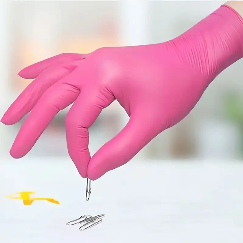 Fuşya Nitril Tek Kullanımlık E - Disposable Gloves Nitrile incelemesi ve fiyatı