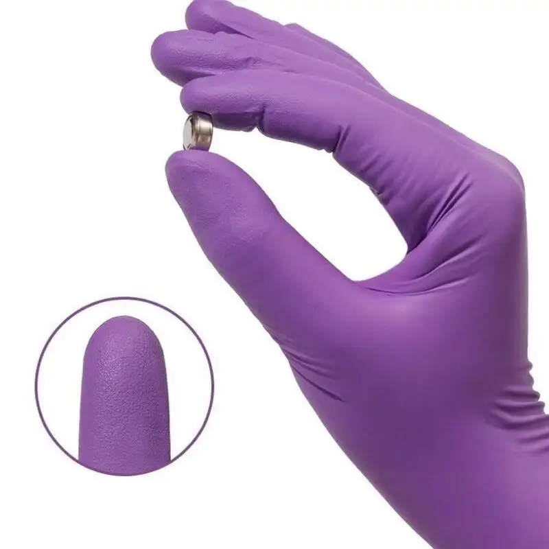 50/100 adet menekşe nitril eld - Disposable Gloves Nitrile incelemesi ve fiyatı